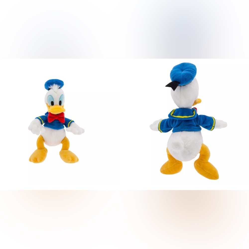 8” Mini Bean Bag Donald Duck Plush Toy